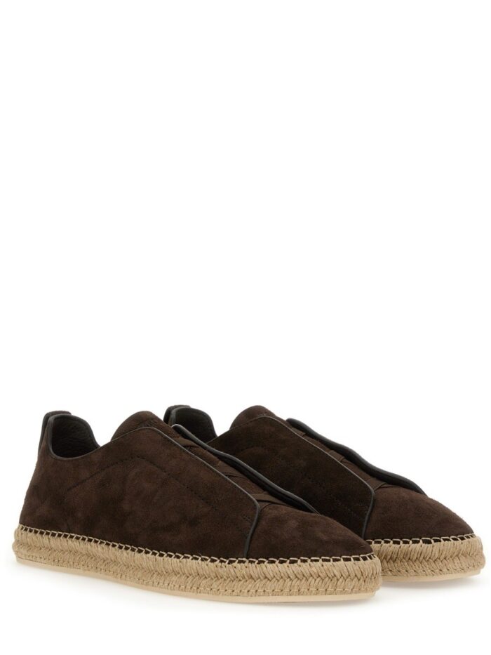 Zegna LEATHER ESPADRILLE