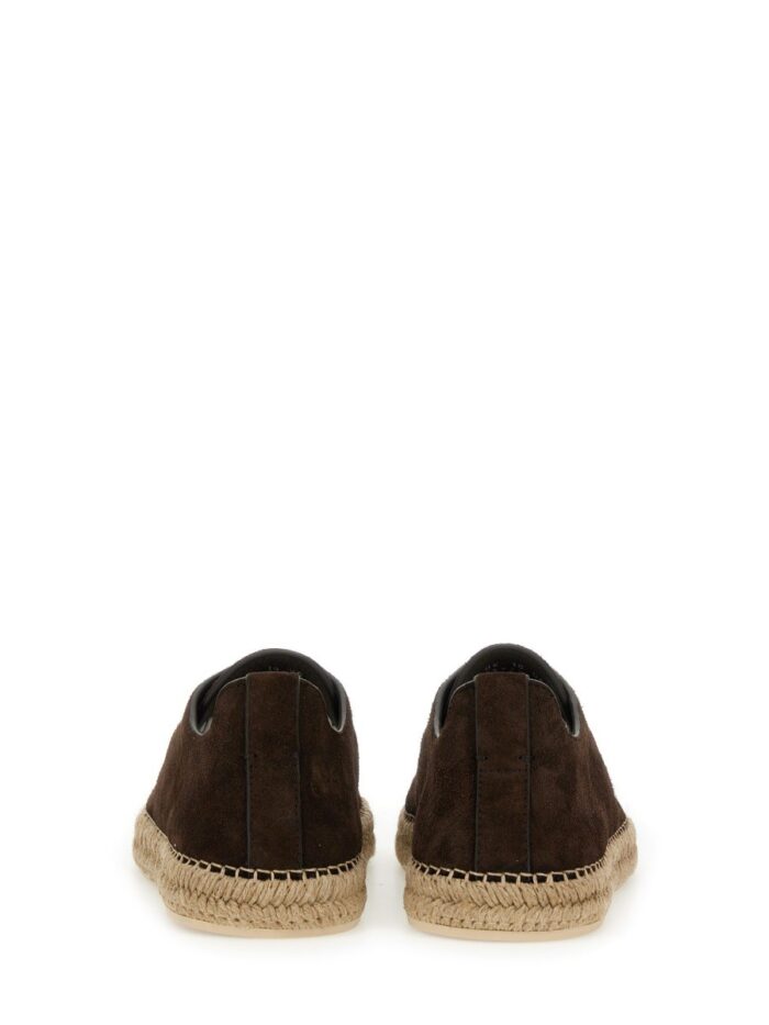 Zegna LEATHER ESPADRILLE