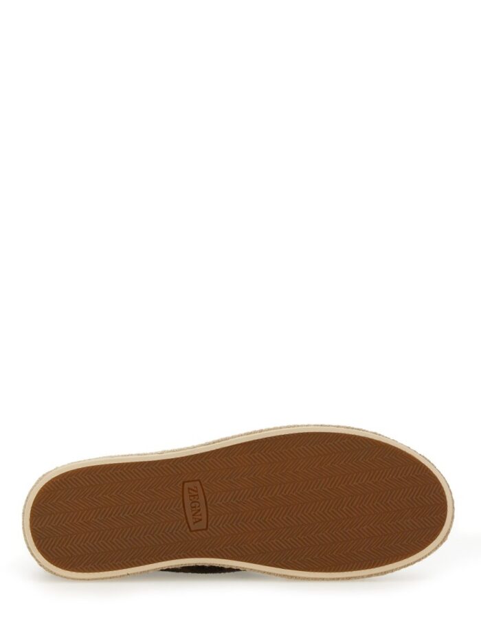 Zegna LEATHER ESPADRILLE