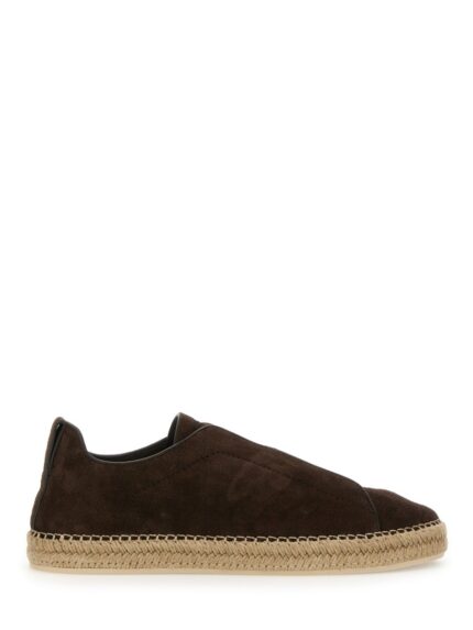 Zegna LEATHER ESPADRILLE
