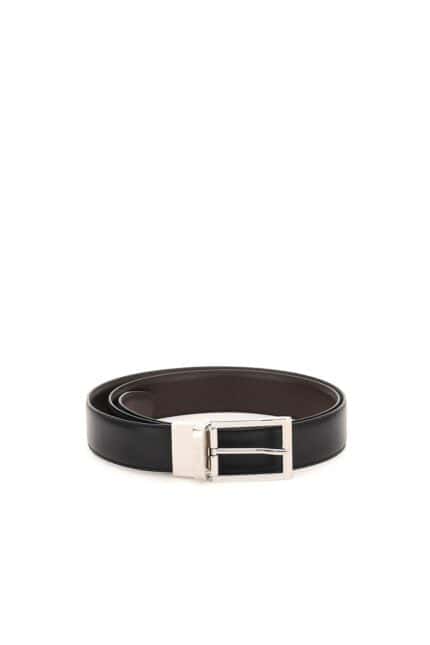 Zegna Leather Reversibile Belt