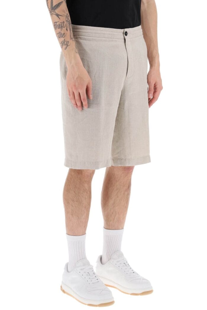 Zegna Linen Shorts