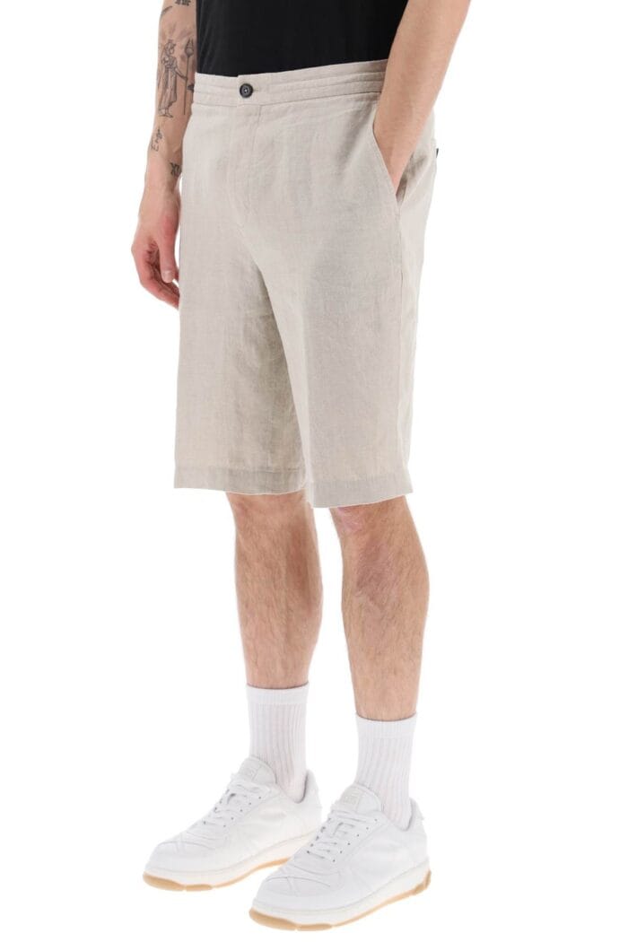 Zegna Linen Shorts