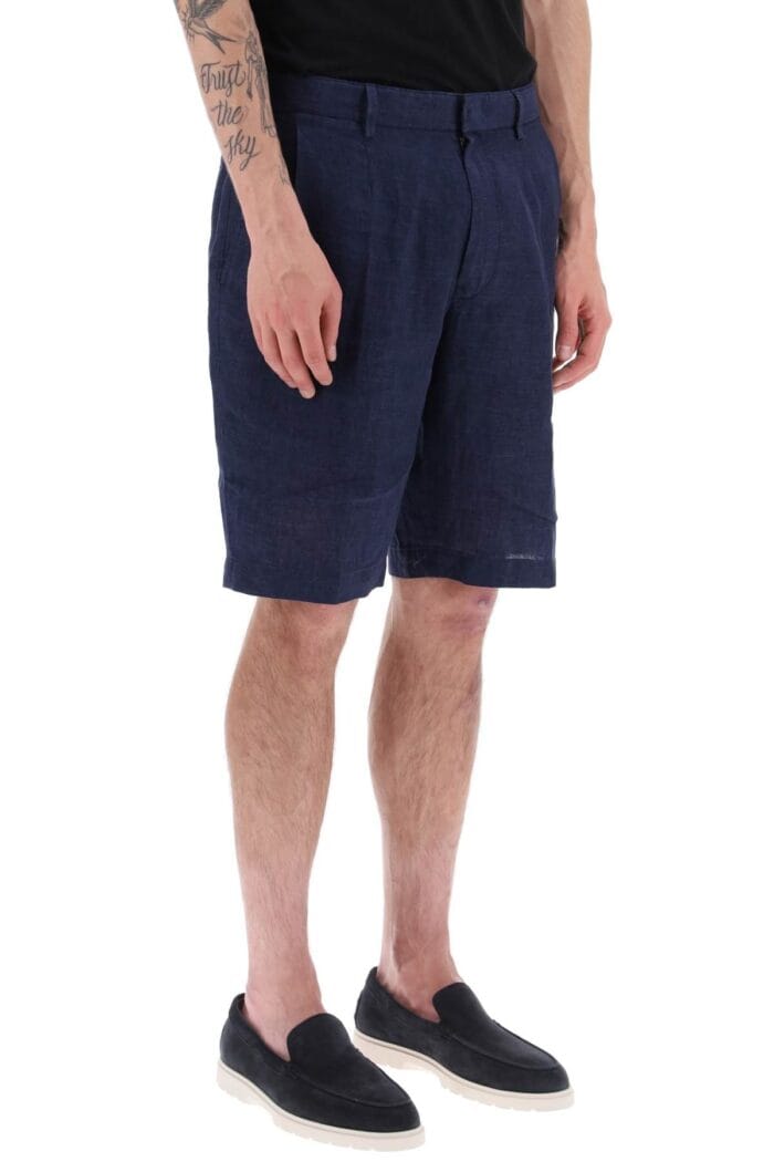 Zegna Linen Shorts