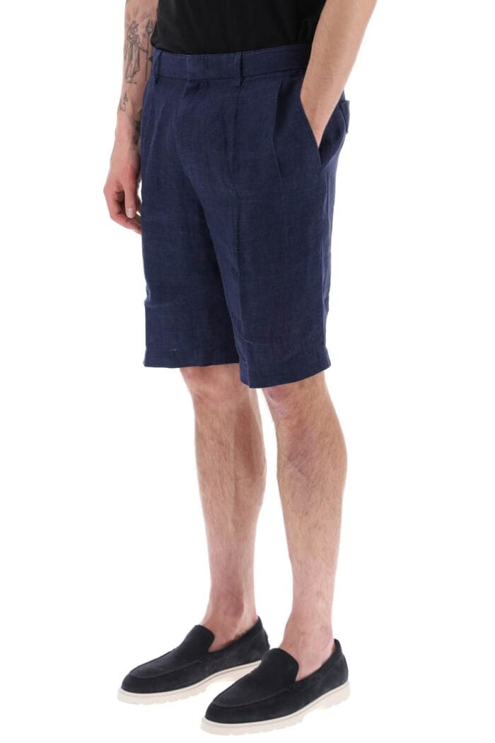 Zegna Linen Shorts