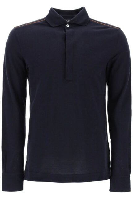 ZEGNA Long-sleeved Polo Shirt