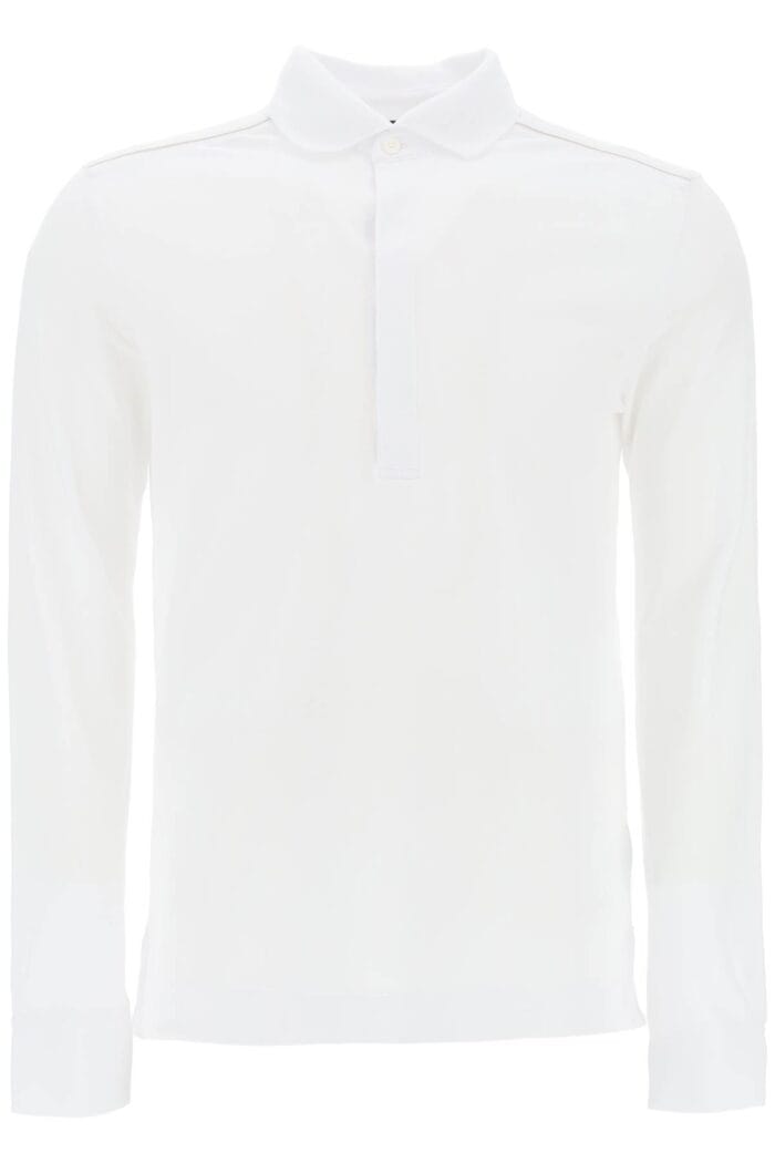 ZEGNA Long-sleeved Polo Shirt