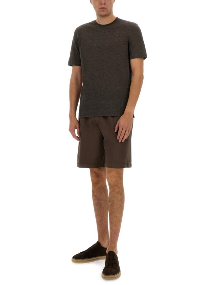Zegna OASIS LINEN T-SHIRT