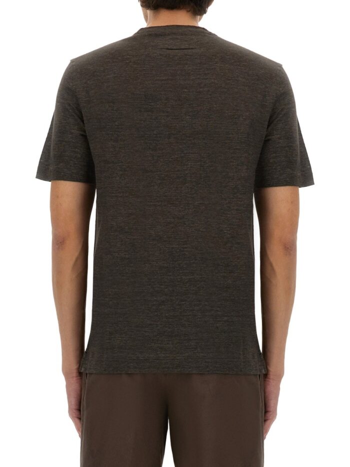 Zegna OASIS LINEN T-SHIRT