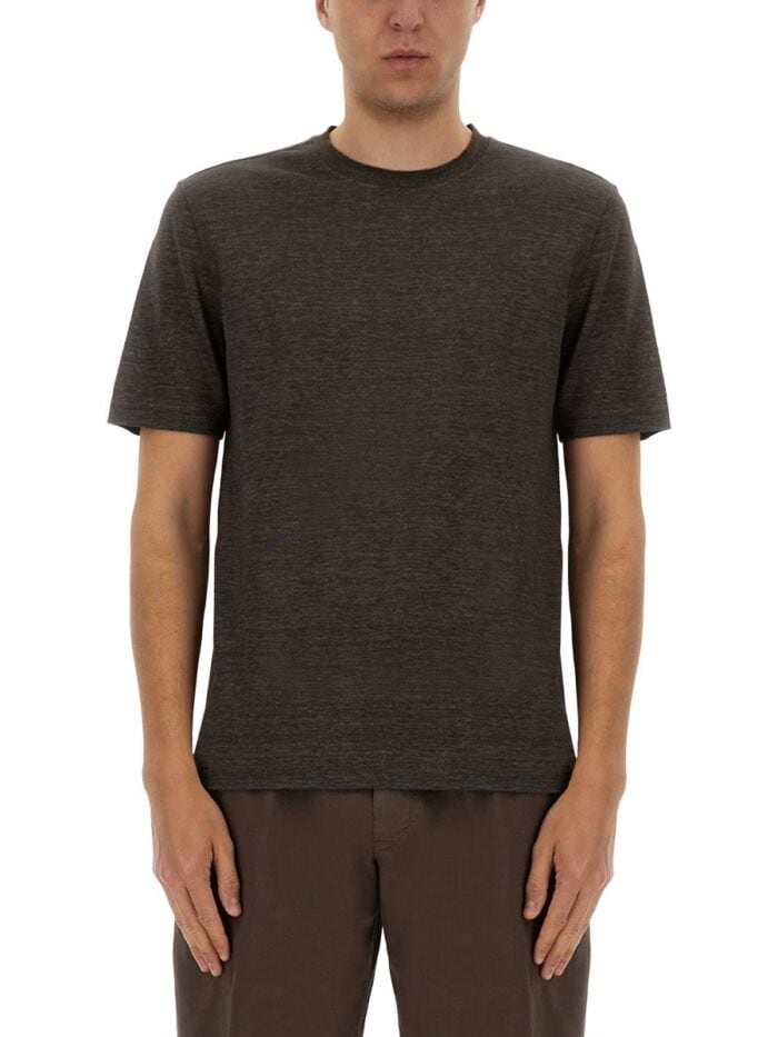 Zegna OASIS LINEN T-SHIRT