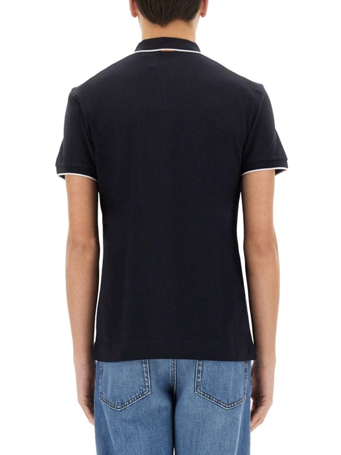 Zegna POLO WITH LOGO
