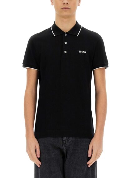 Zegna POLO WITH LOGO