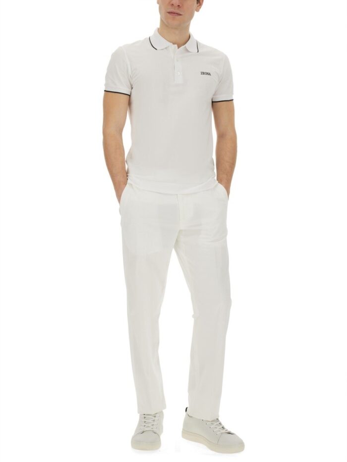 Zegna POLO WITH LOGO