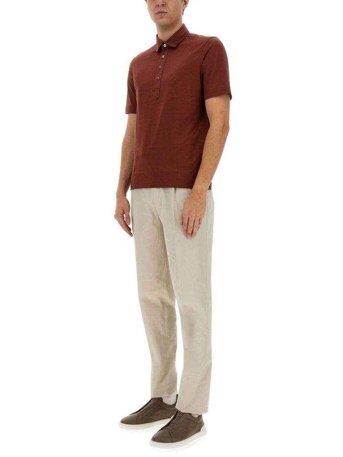 Zegna PREMIUM COTTON POLO SHIRT