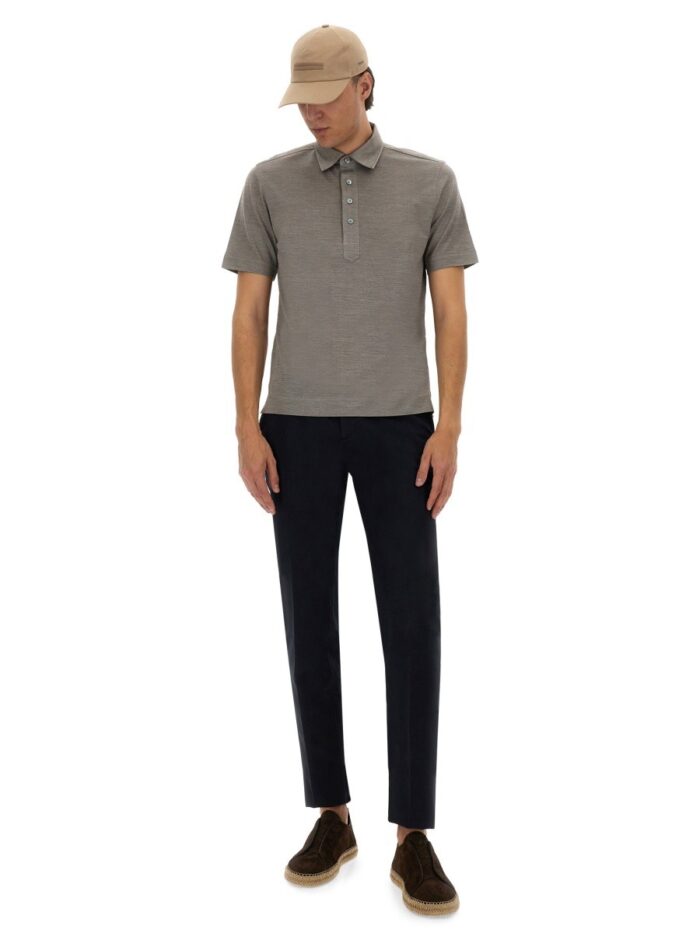 Zegna PREMIUM COTTON POLO SHIRT