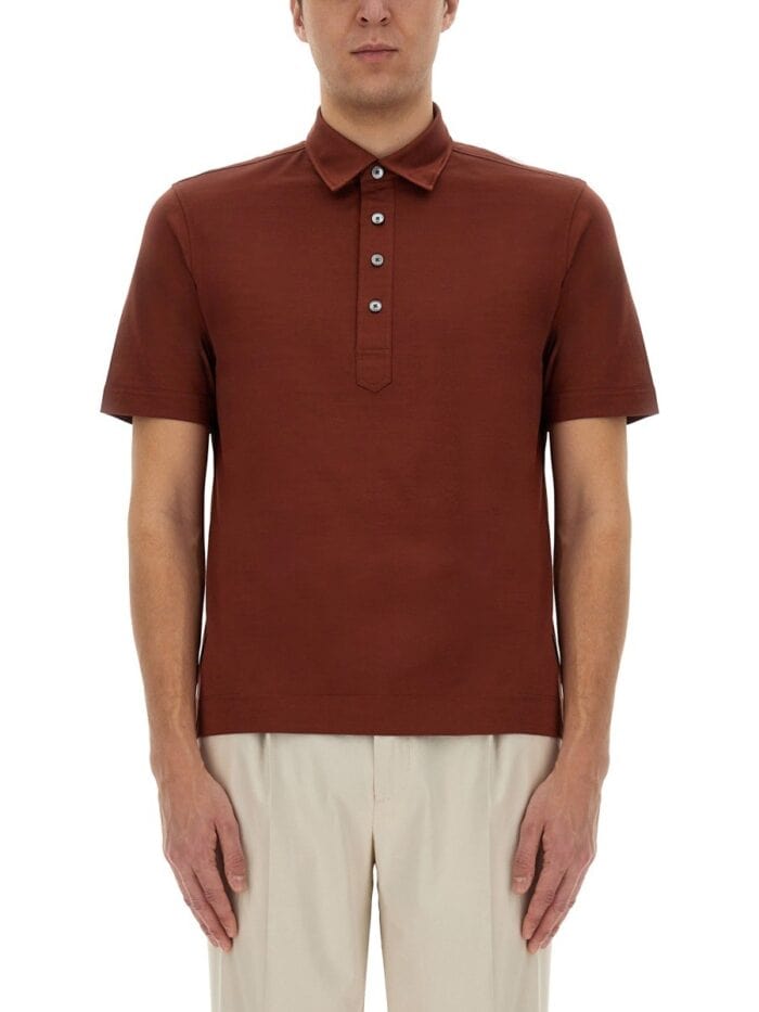 Zegna PREMIUM COTTON POLO SHIRT