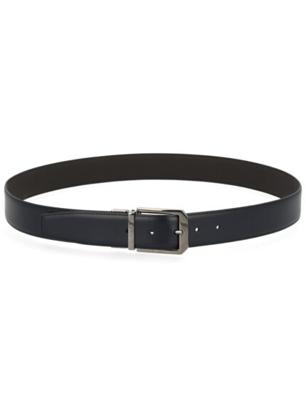 Zegna REVERSIBLE LEATHER BELT