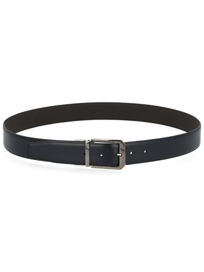 Zegna REVERSIBLE LEATHER BELT