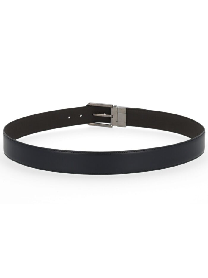 Zegna REVERSIBLE LEATHER BELT