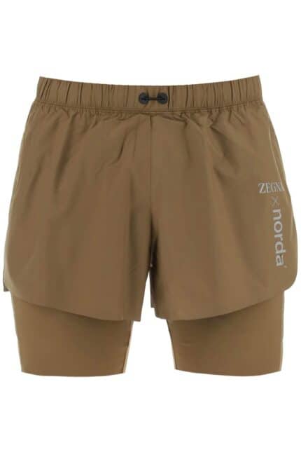 Zegna Running Techno Shorts