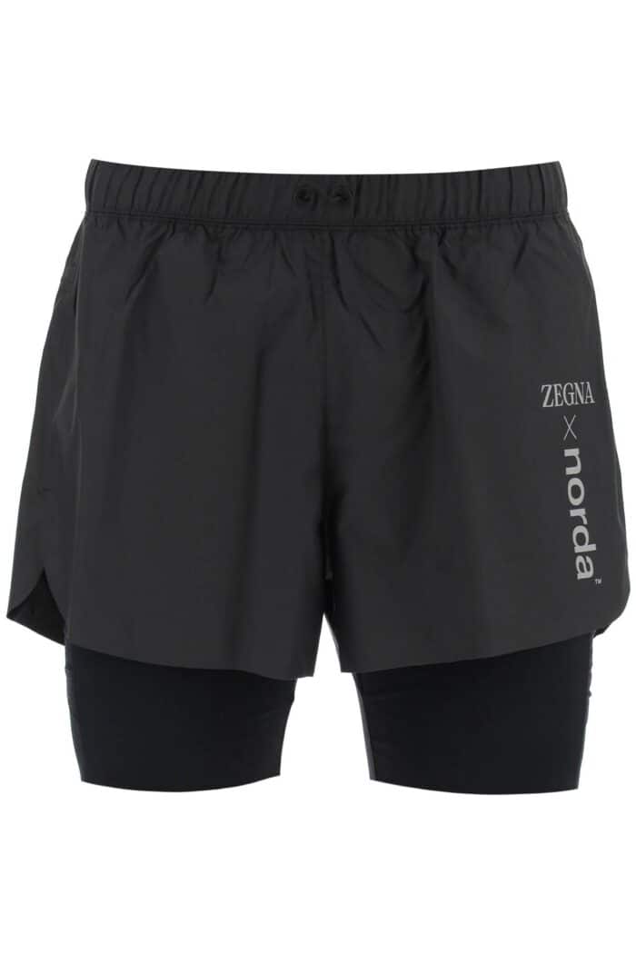 Zegna Running Techno Shorts