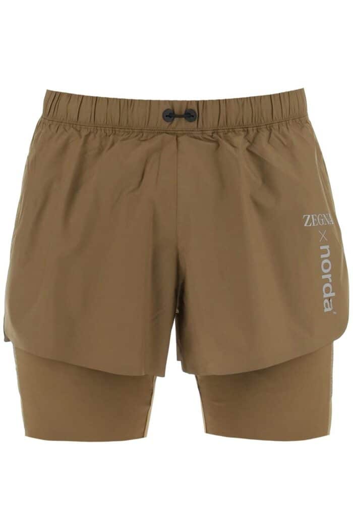 Zegna Running Techno Shorts