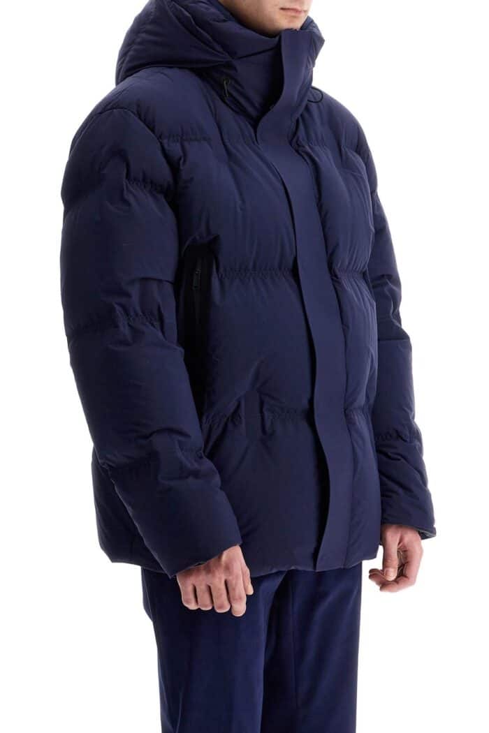 ZEGNA Short Down Jacket With Hood