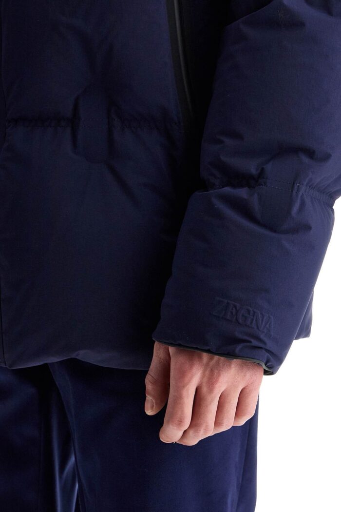 ZEGNA Short Down Jacket With Hood