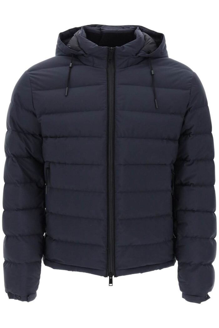 ZEGNA Short Hooded Down Jacket