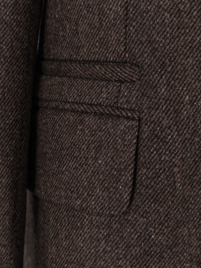 Zegna Single-breasted Wool Coat