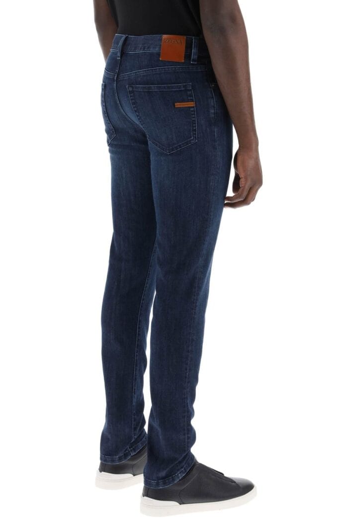 ZEGNA Slim Fit Jeans In Stretch Denim