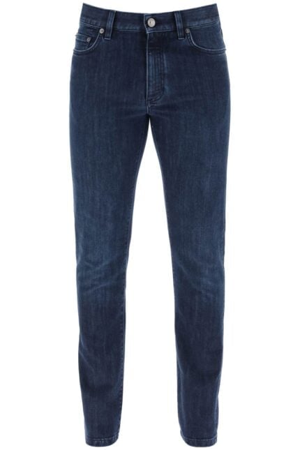 ZEGNA Slim Fit Jeans In Stretch Denim