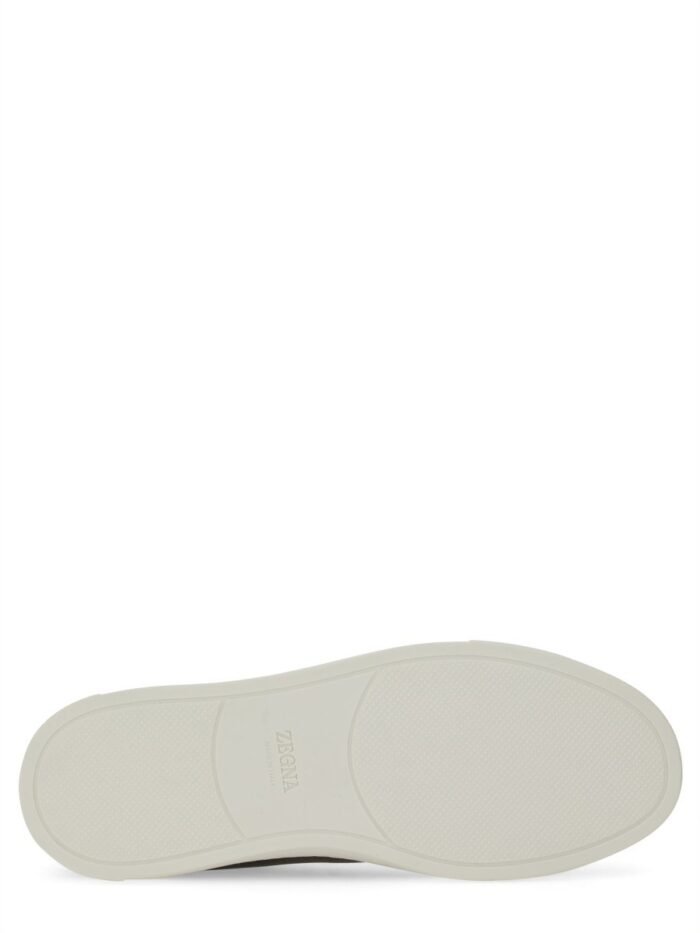 Zegna SNEAKER LOW TOP TRIPLE STITCH