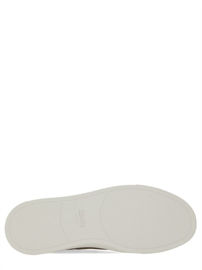 Zegna SNEAKER LOW TOP TRIPLE STITCH