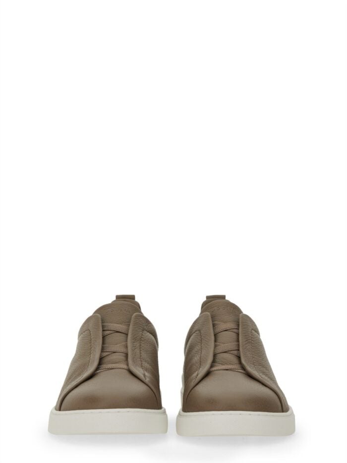Zegna SNEAKER LOW TOP TRIPLE STITCH