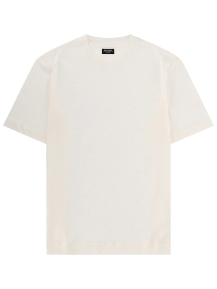 Zegna T-SHIRT "OASI" IN LINO