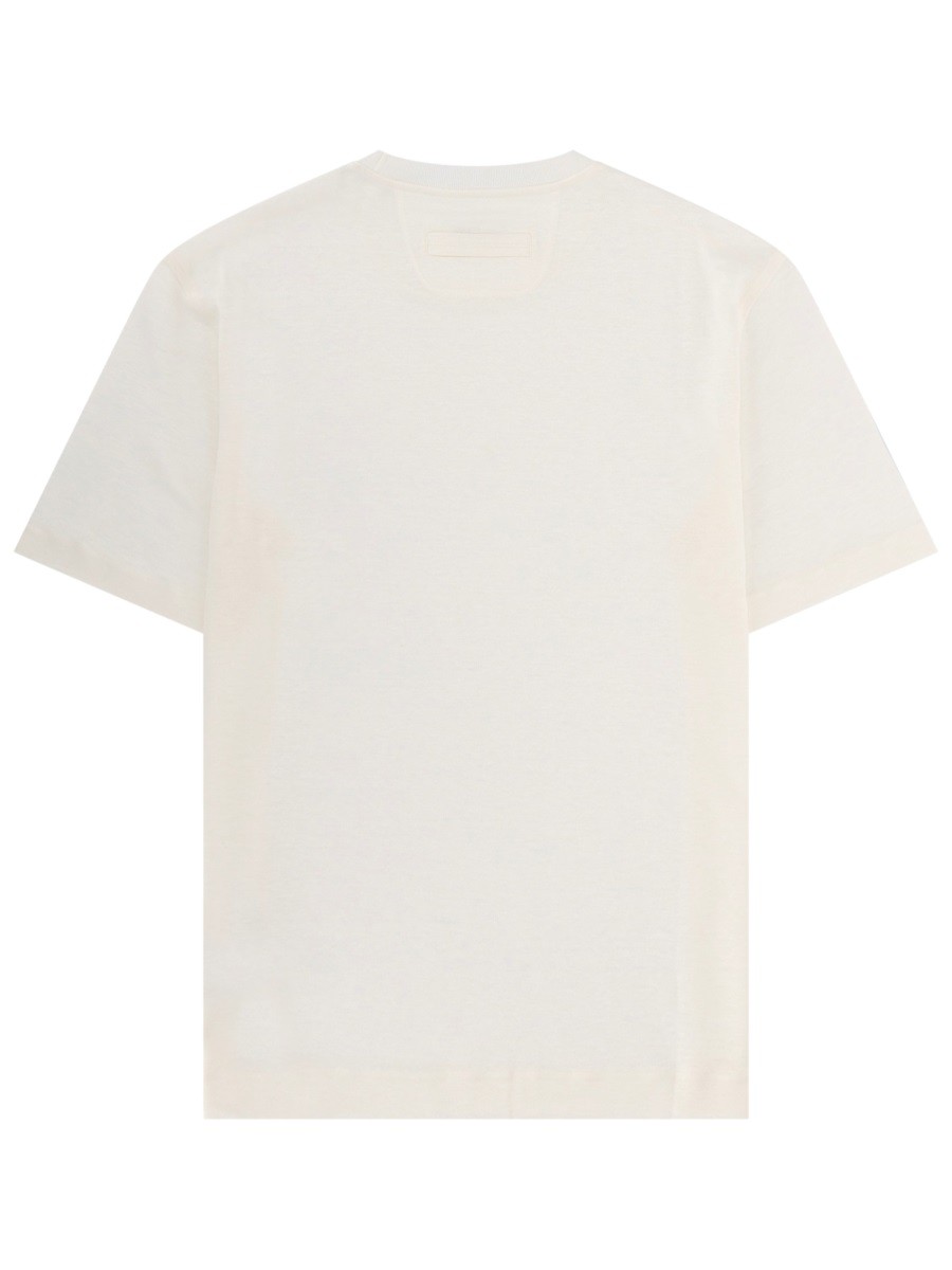 Zegna T-SHIRT "OASI" IN LINO