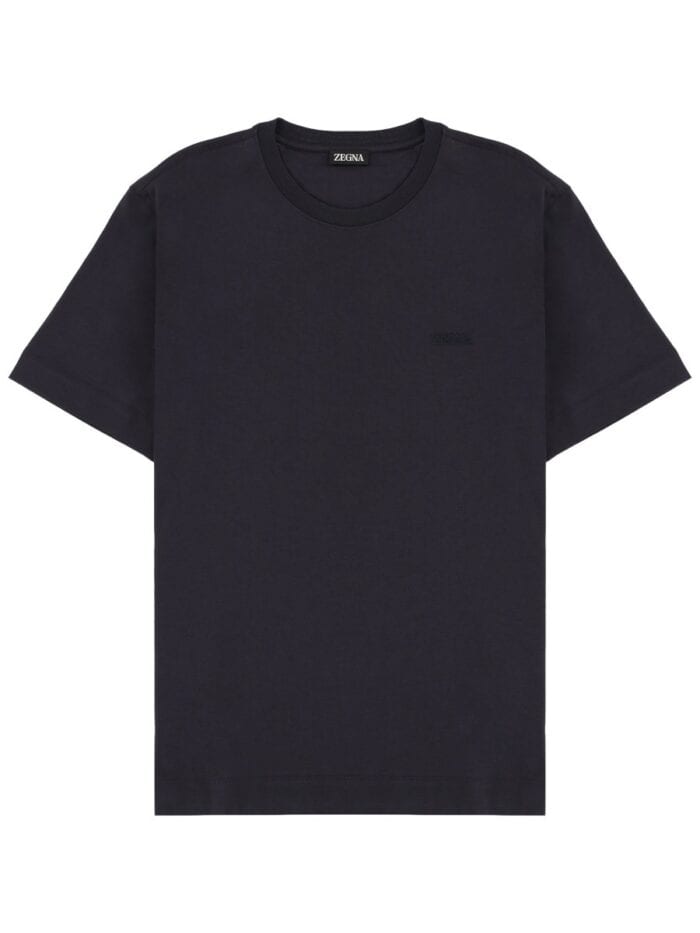 zegna t shirt with logo Zegna T-SHIRT WITH LOGO