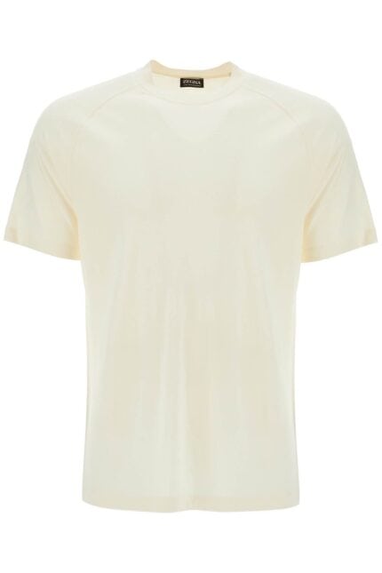 ZEGNA Wool Jersey T-shirt For Men