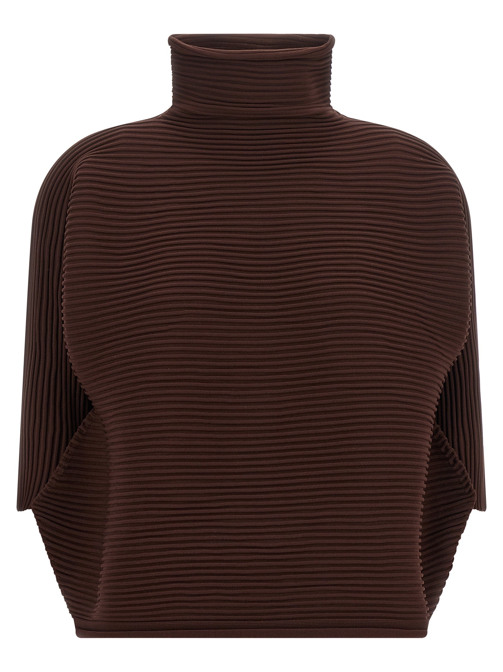 PLEATS PLEASE ISSEY MIYAKE 'Zig Zag Knit' Blouse