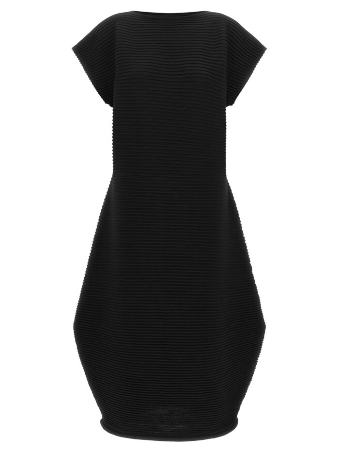 pleats please issey miyake 'zig zag knit' dress PLEATS PLEASE ISSEY MIYAKE 'Zig Zag Knit' Dress