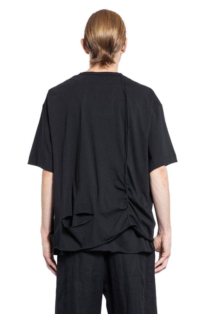 ZIGGY CHEN Distressed Cut-and-sewn Oversized T-shirt