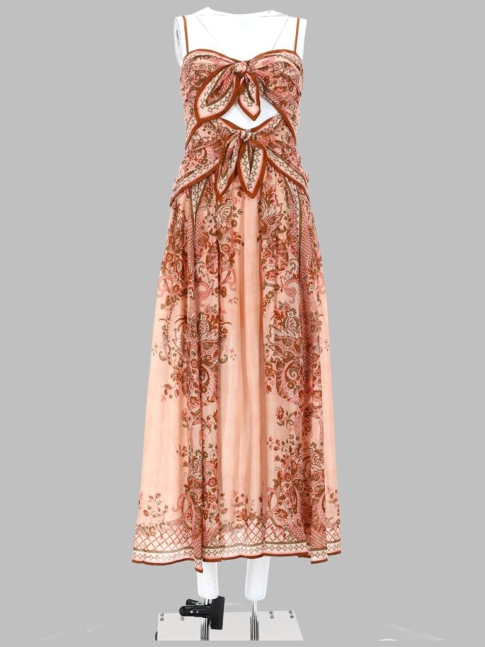 zimmermann abito midi "aster" ZIMMERMANN ABITO MIDI "ASTER"