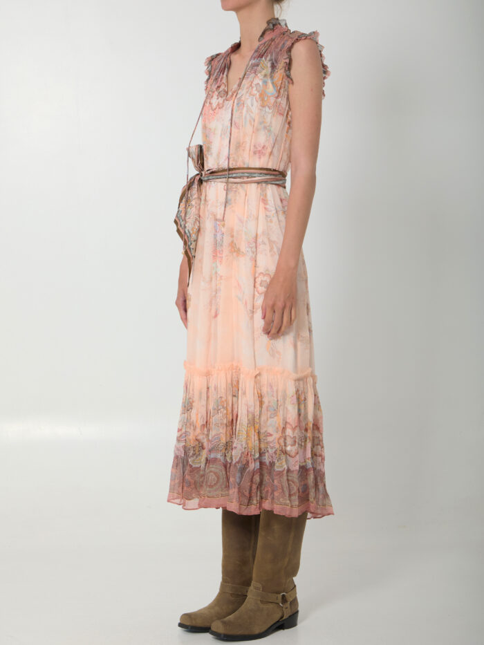 Zimmermann Alchemy midi fluid dress