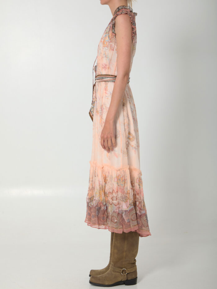 Zimmermann Alchemy midi fluid dress