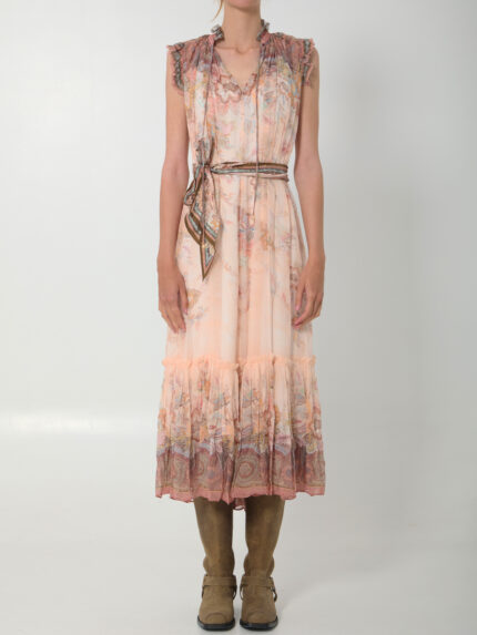Zimmermann Alchemy midi fluid dress