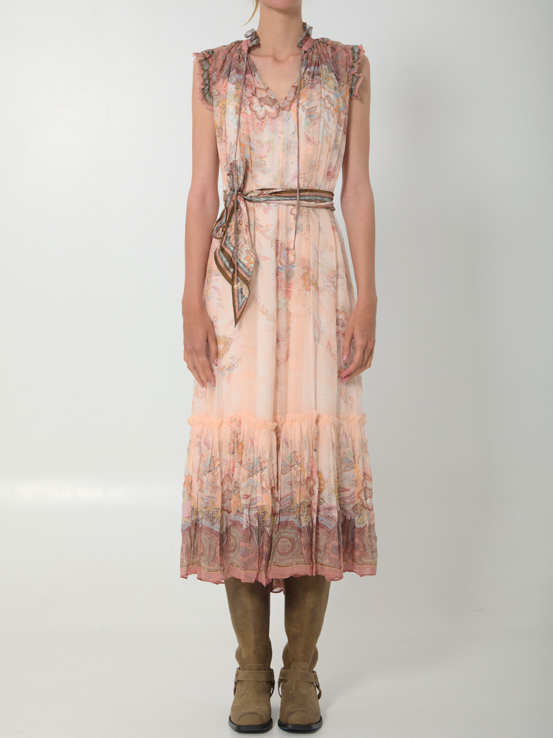 Zimmermann Alchemy midi fluid dress