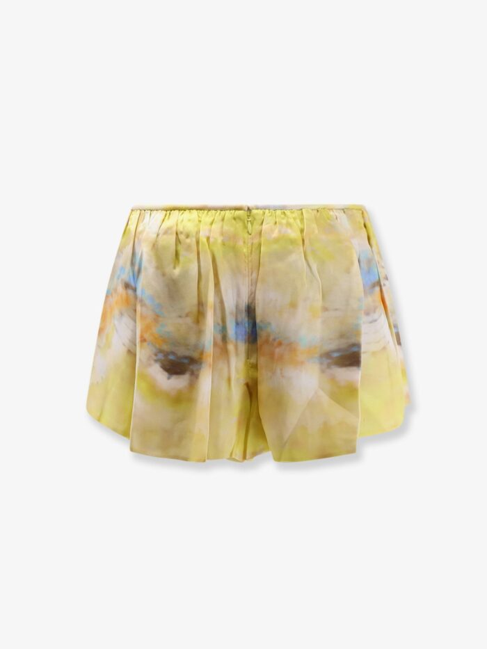 ZIMMERMANN Alchemy Silk Micro Shorts