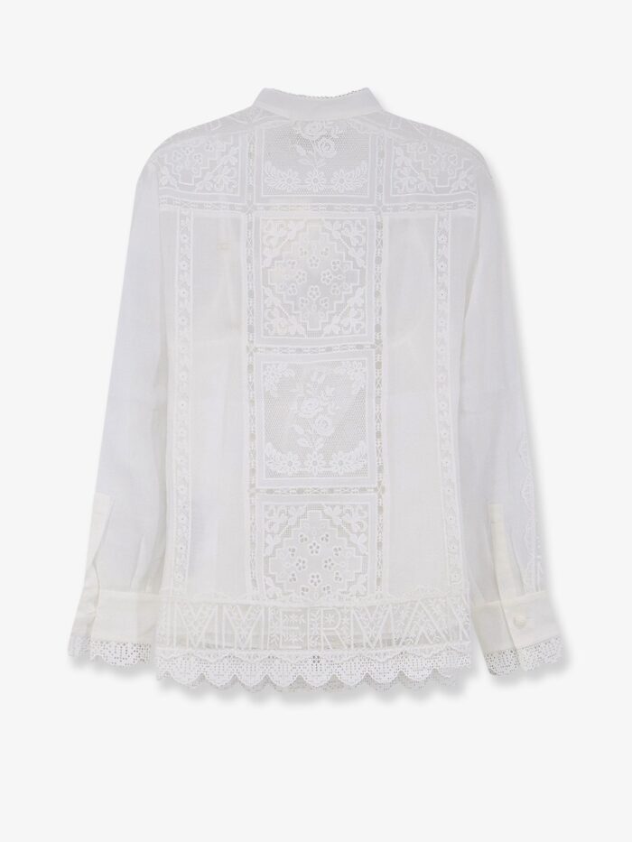 ZIMMERMANN Aster Cotton Shirt