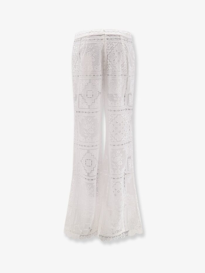 ZIMMERMANN Aster Embroidered Trousers